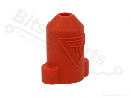 Heat block sok/sleeve Creality K1 / K1 Max siliconen rood
